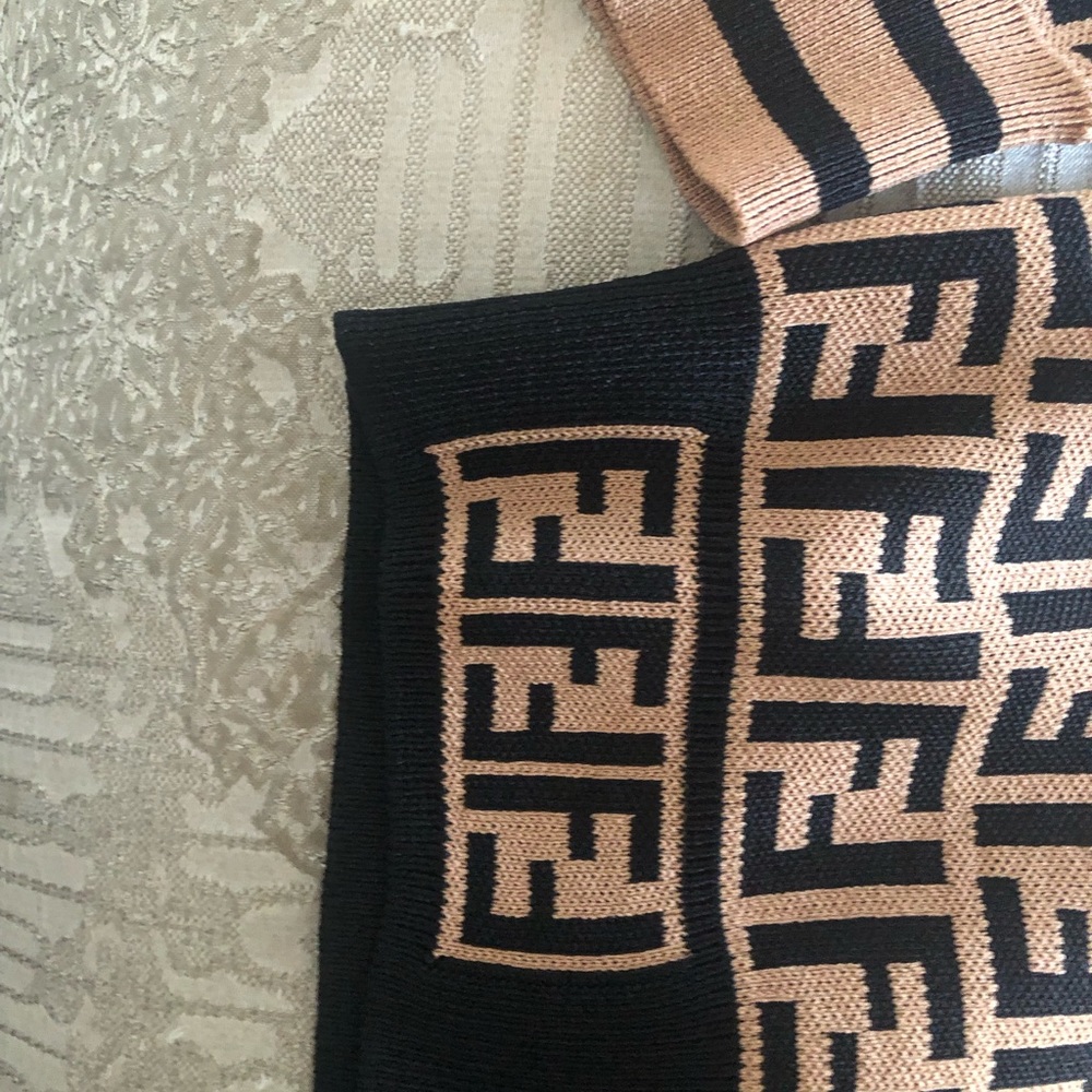 Black/Tan shirt - Brand New Never Worn